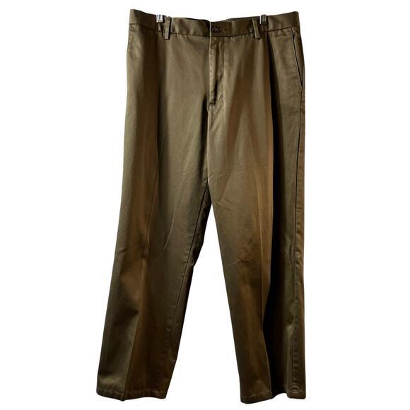 Dockers Signature Khaki Straigh Fit Pants in Brown 36 x 30 (2938) - Picture 1 of 4